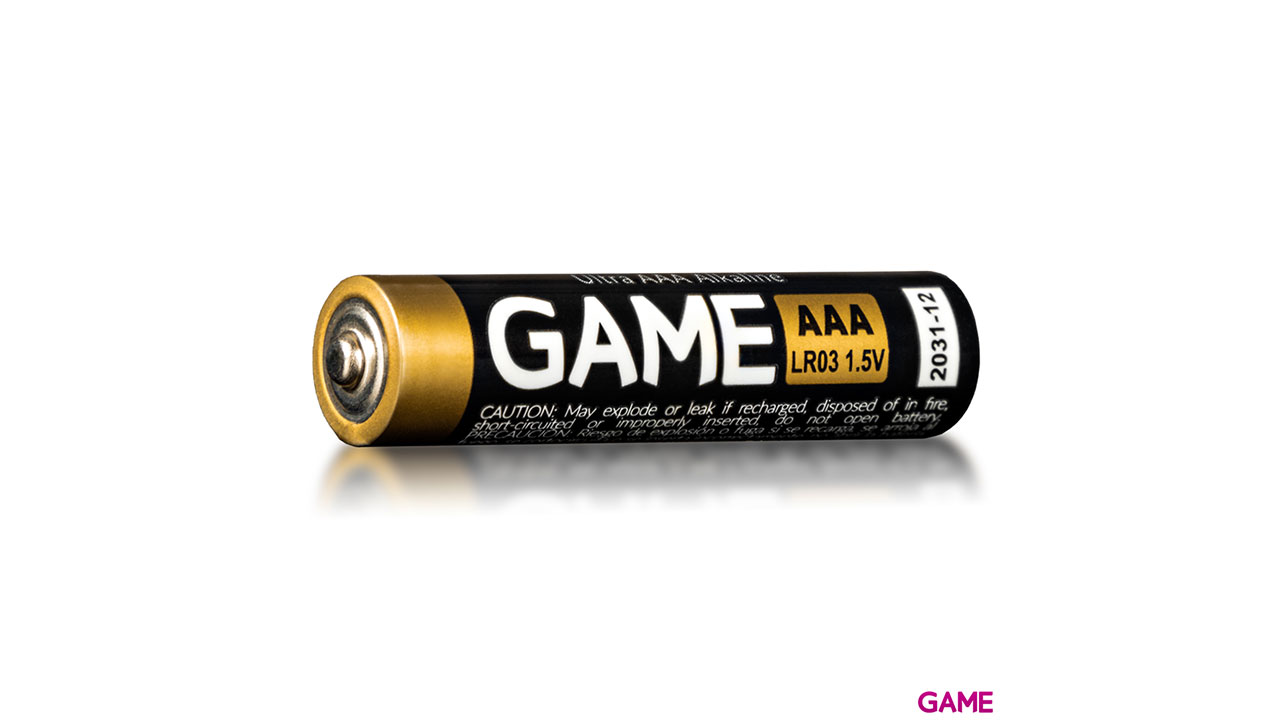 GAME UltraPower+ Pack 4 Pilas Alcalinas LR03 AAA-1