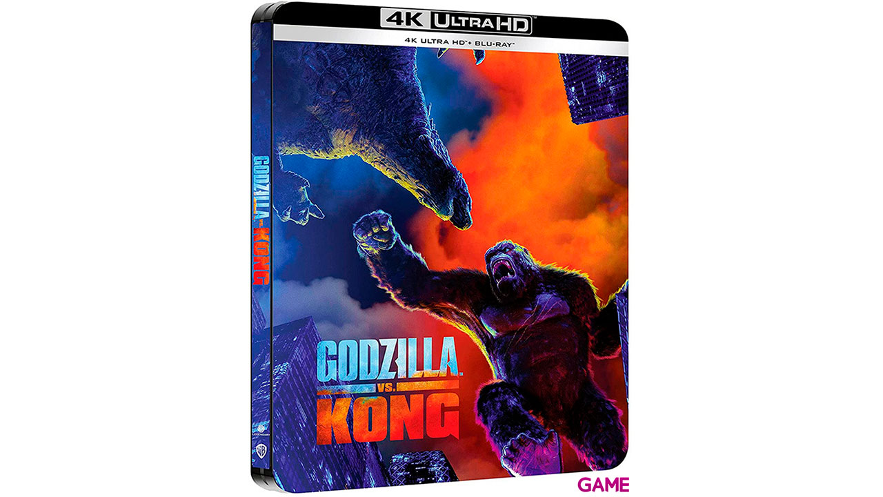 Godzilla vs Kong 4K + BD Edición Steelbook-0