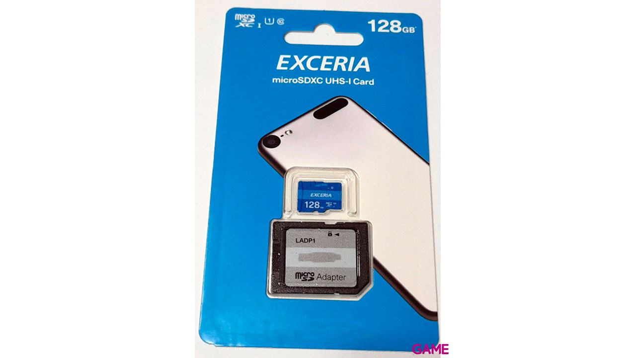 Memoria Kioxia Exceria 128Gb microSDXC UHS-I C10 R100-0