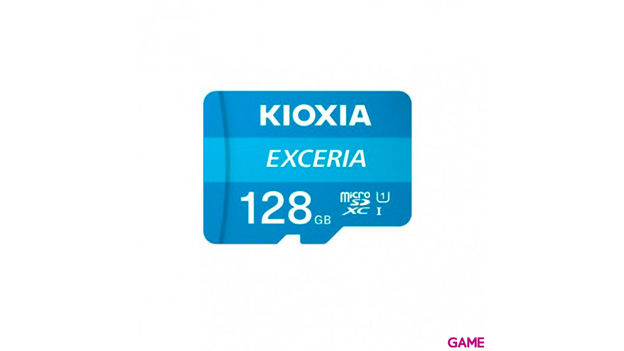 Memoria Kioxia Exceria 128Gb microSDXC UHS-I C10 R100-1