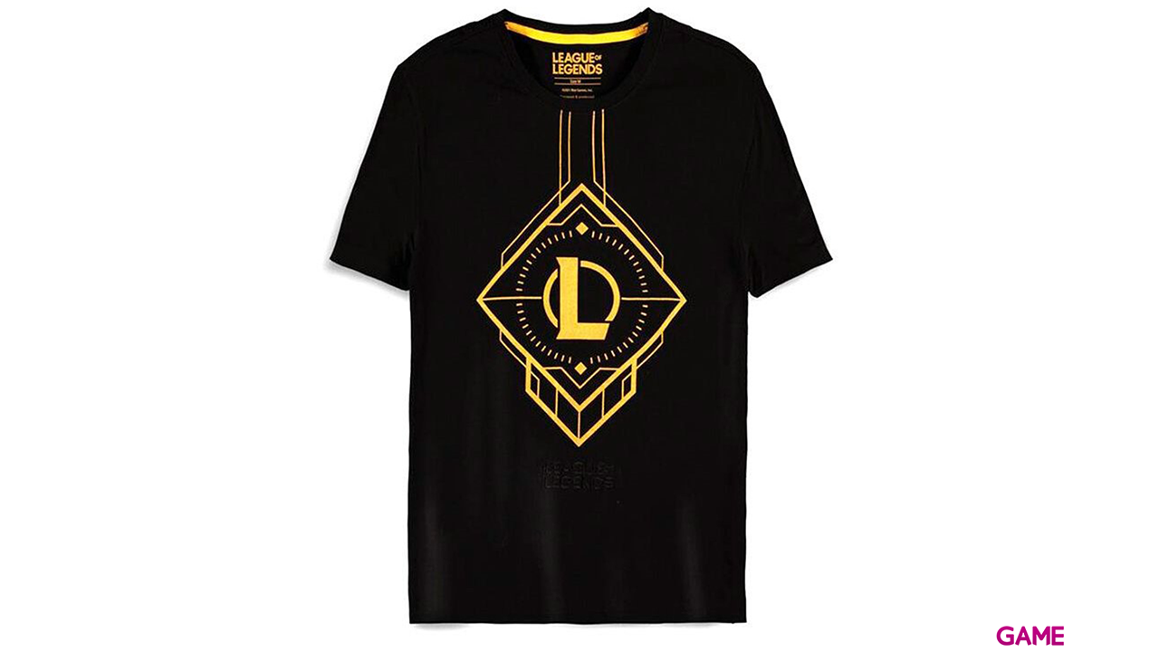 Camiseta League of Legends Negra Talla S-0