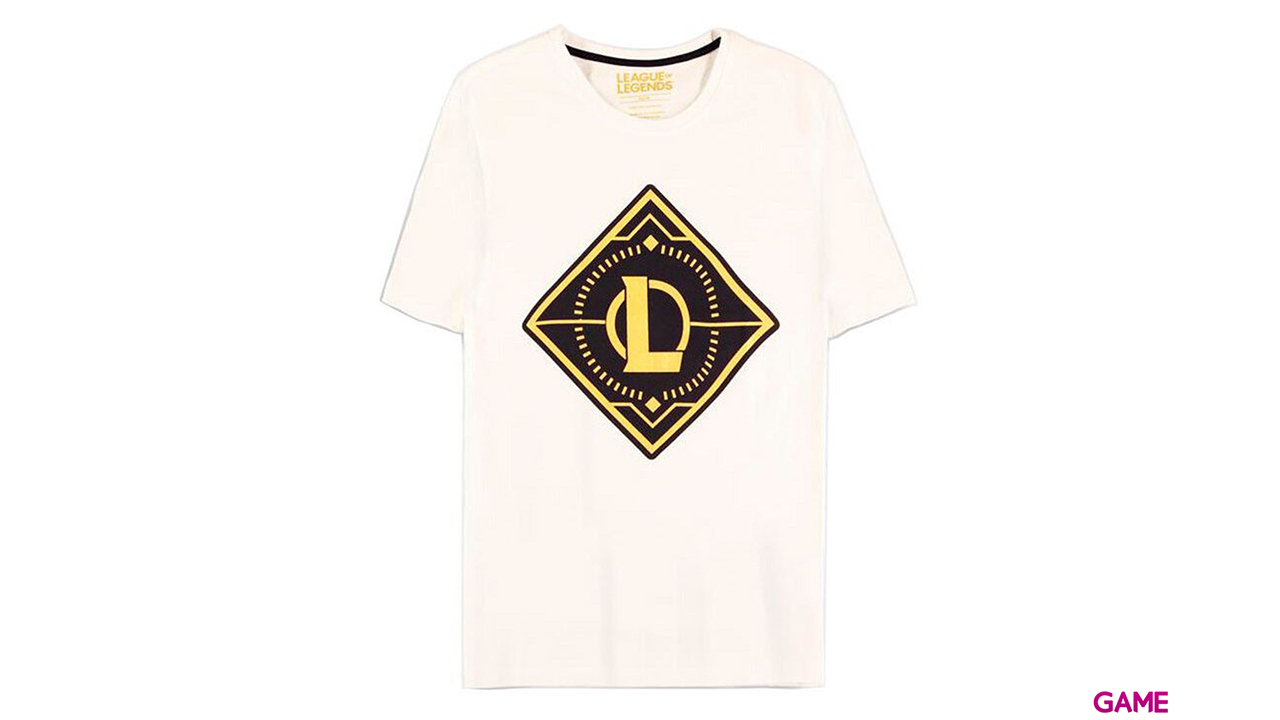 Camiseta League of Legends Blanca Talla L-0
