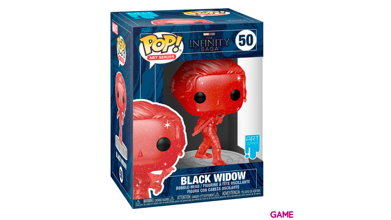 Figura POP Marvel Infinity Saga: Viuda Negra-0