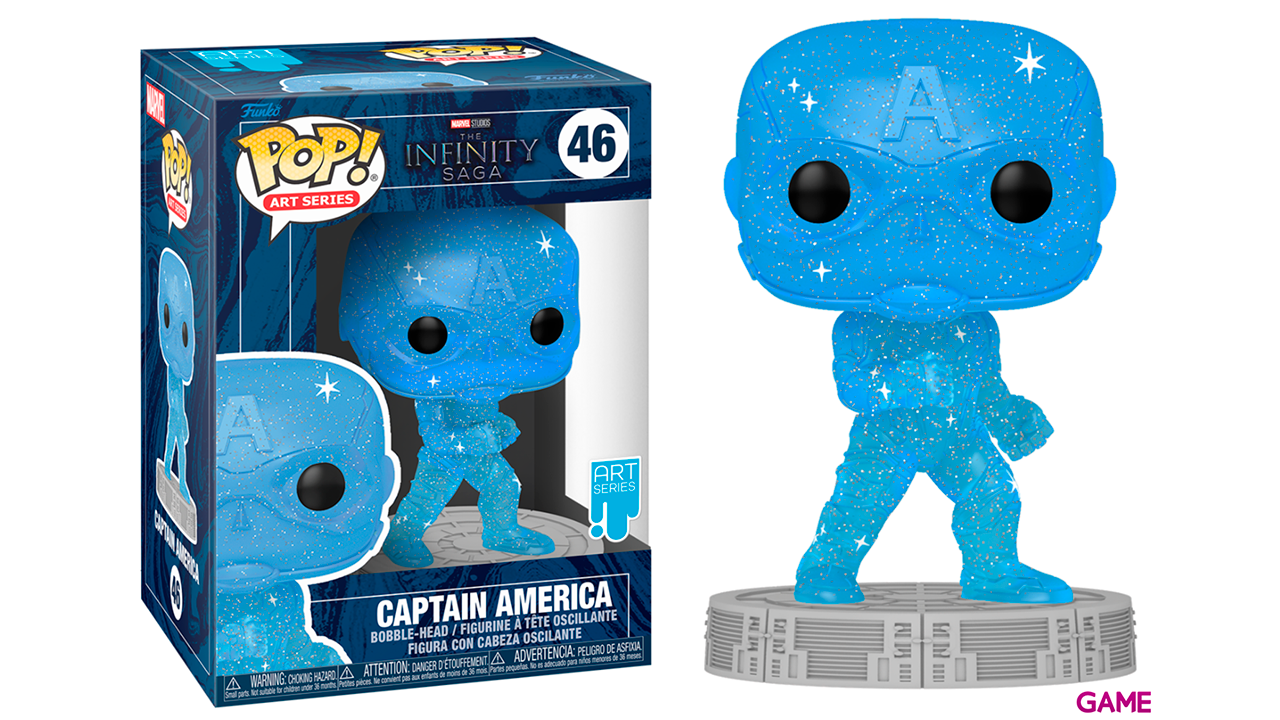 Figura POP Marvel Infinity Saga: Capitán América-0