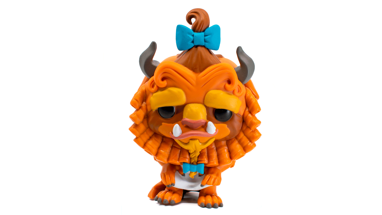 Figura POP La Bella y La Bestia 30 Aniversario: Bestia con Rizos-0