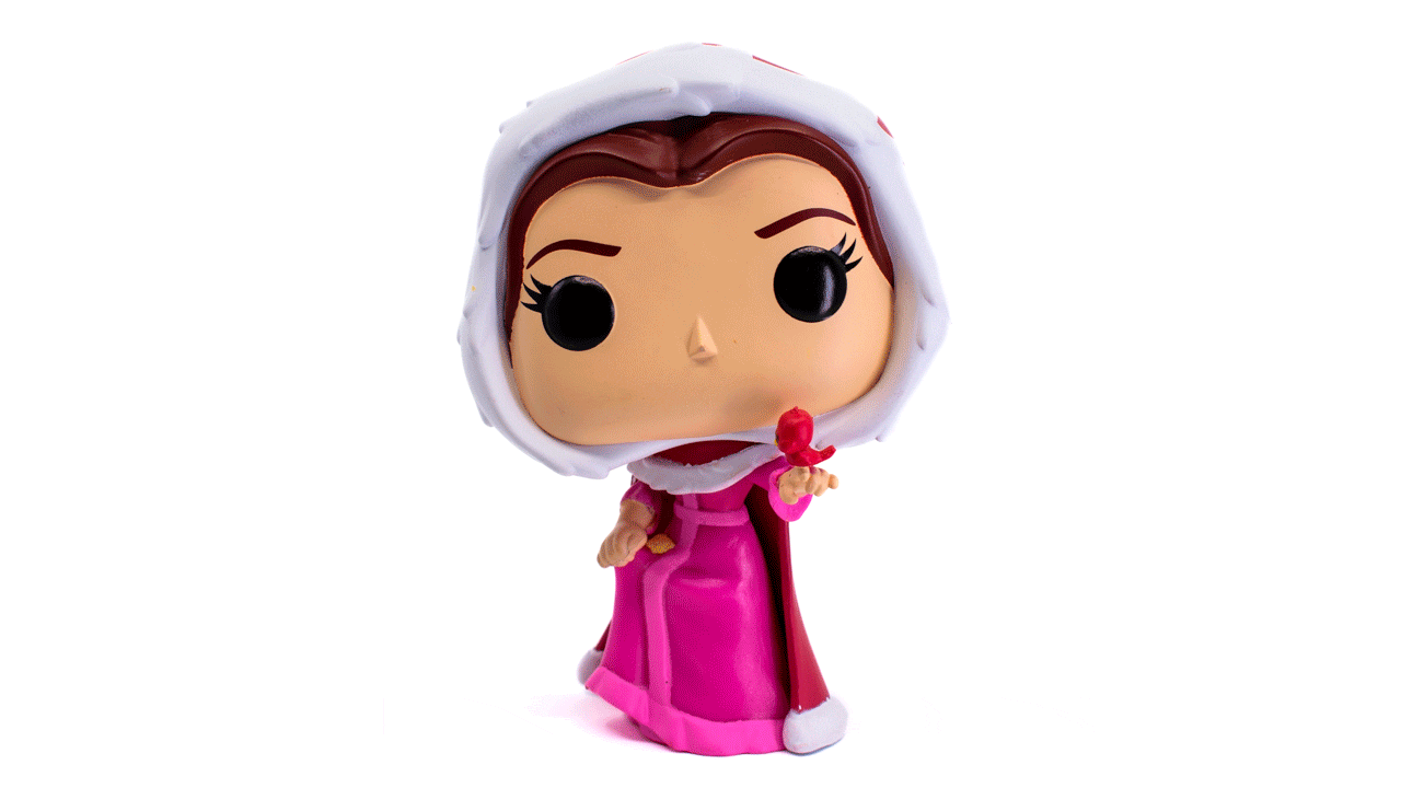 Figura POP La Bella y La Bestia 30 Aniversario: Bella Invierno-0