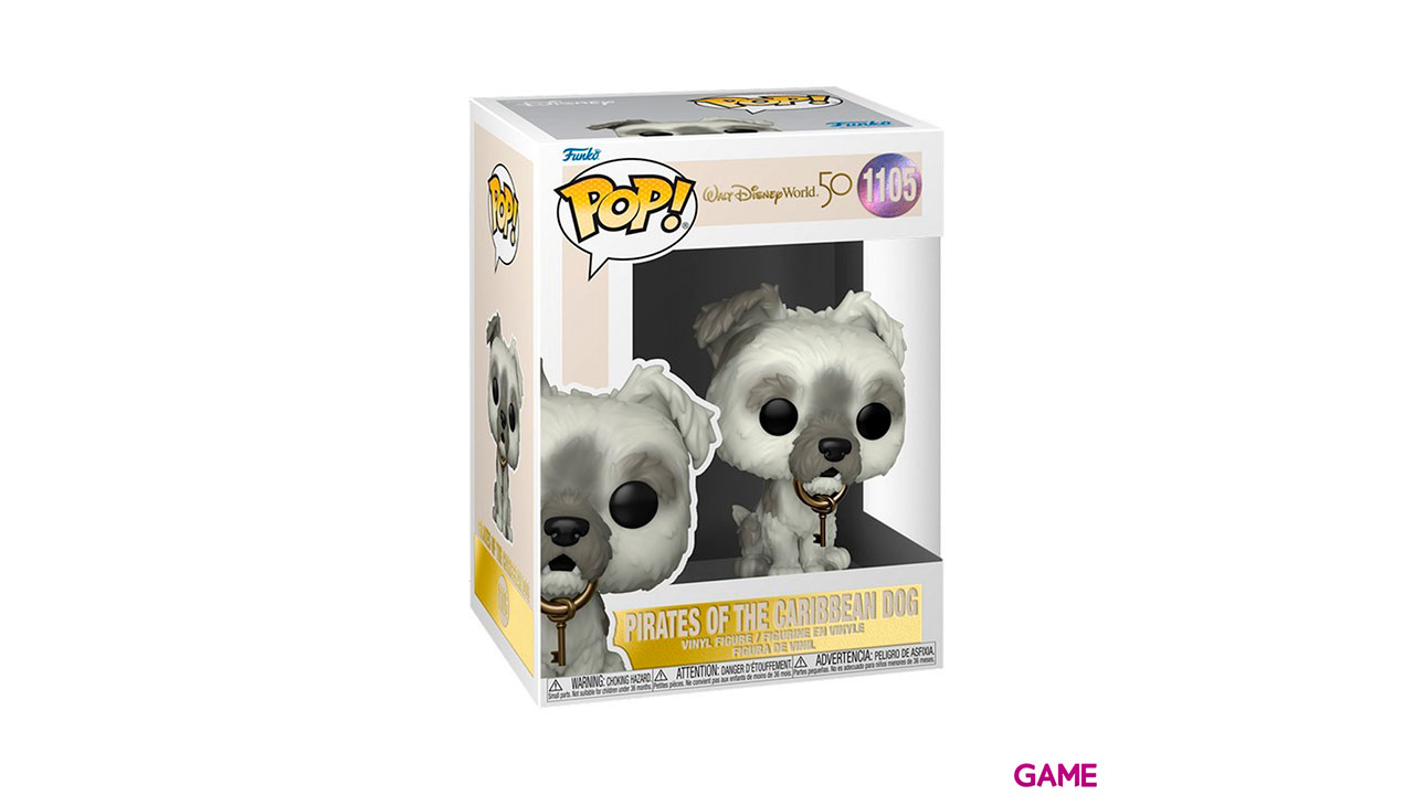 Figura POP World Disney World 50 Aniversario: Perro con Llaves-0