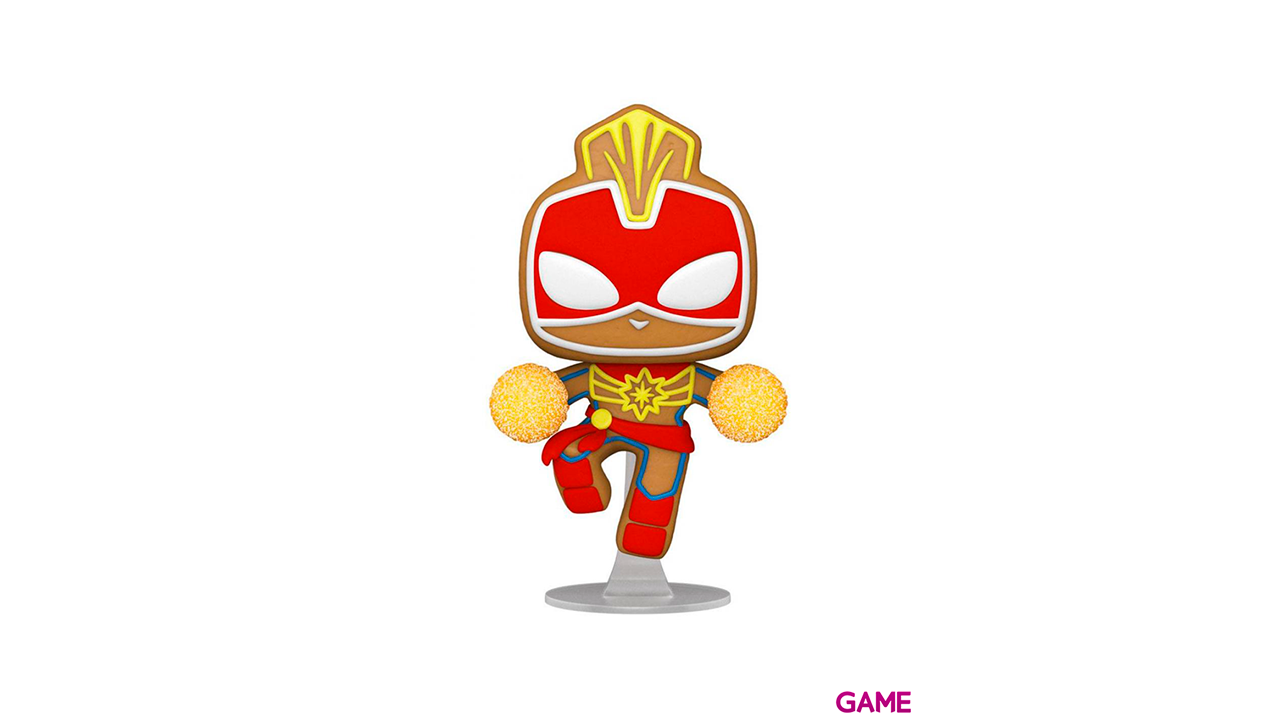Figura POP Marvel Holidays S3: Capitana Marvel-1