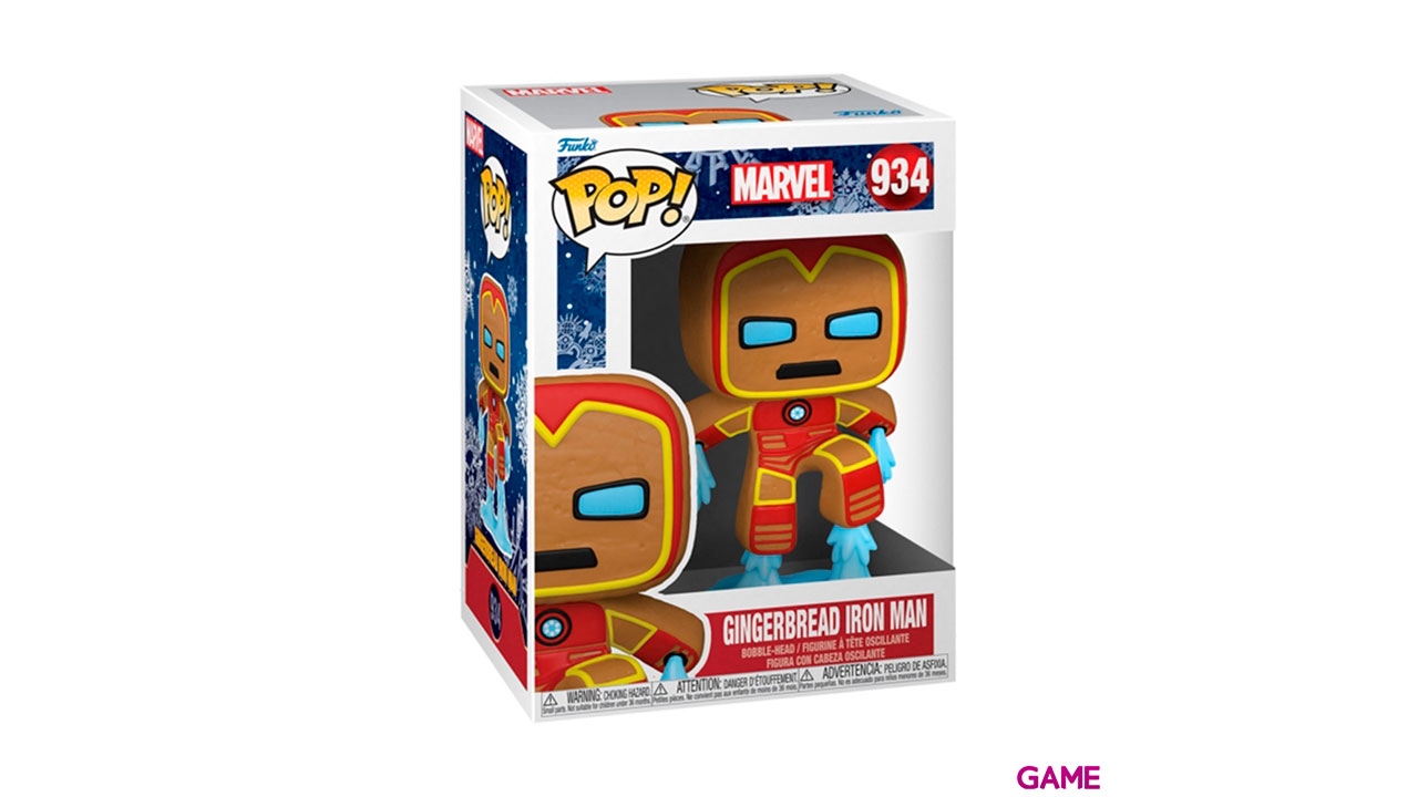 Figura POP Marvel Holidays S3: Iron Man-0
