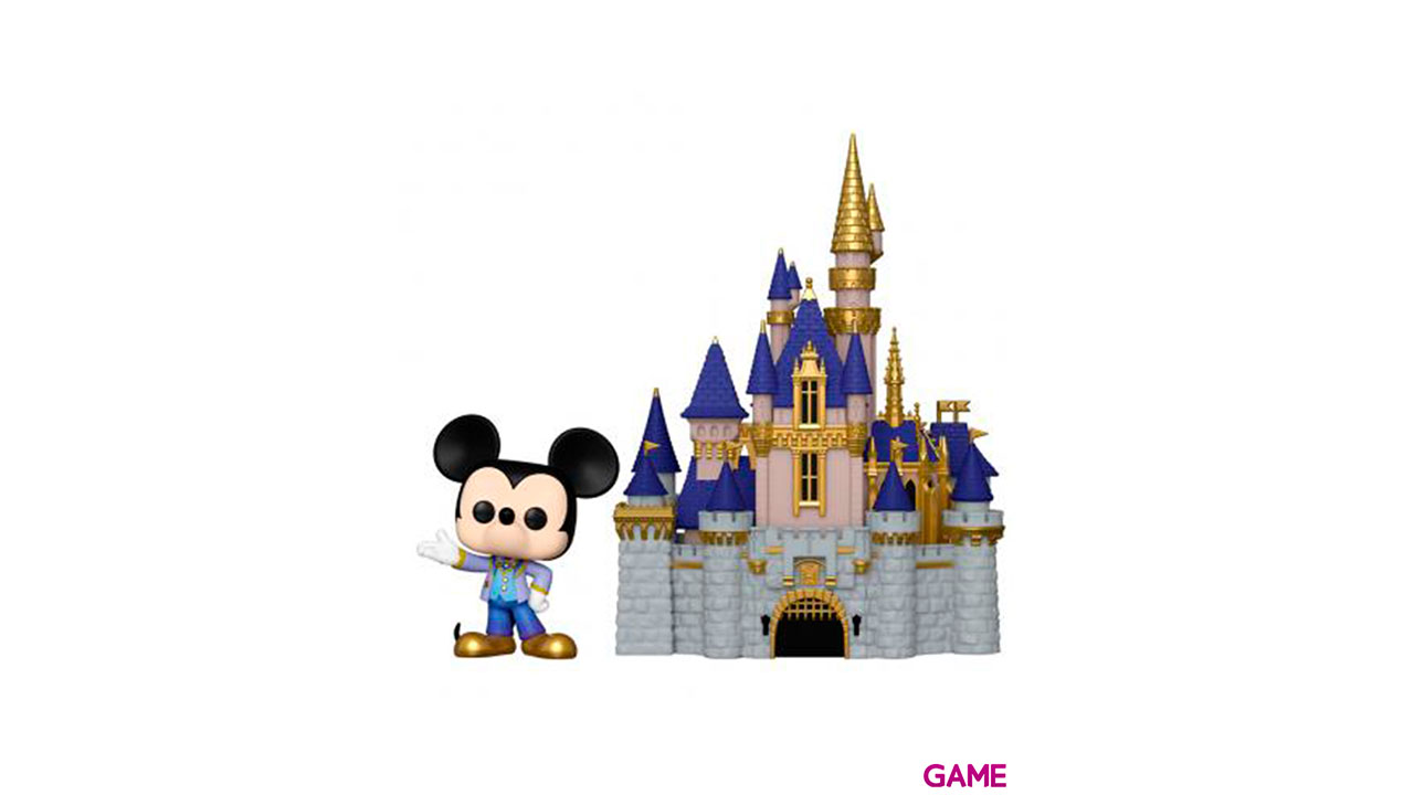 Figura POP Town World Disney World 50 Aniversario: Castillo con Micket-0