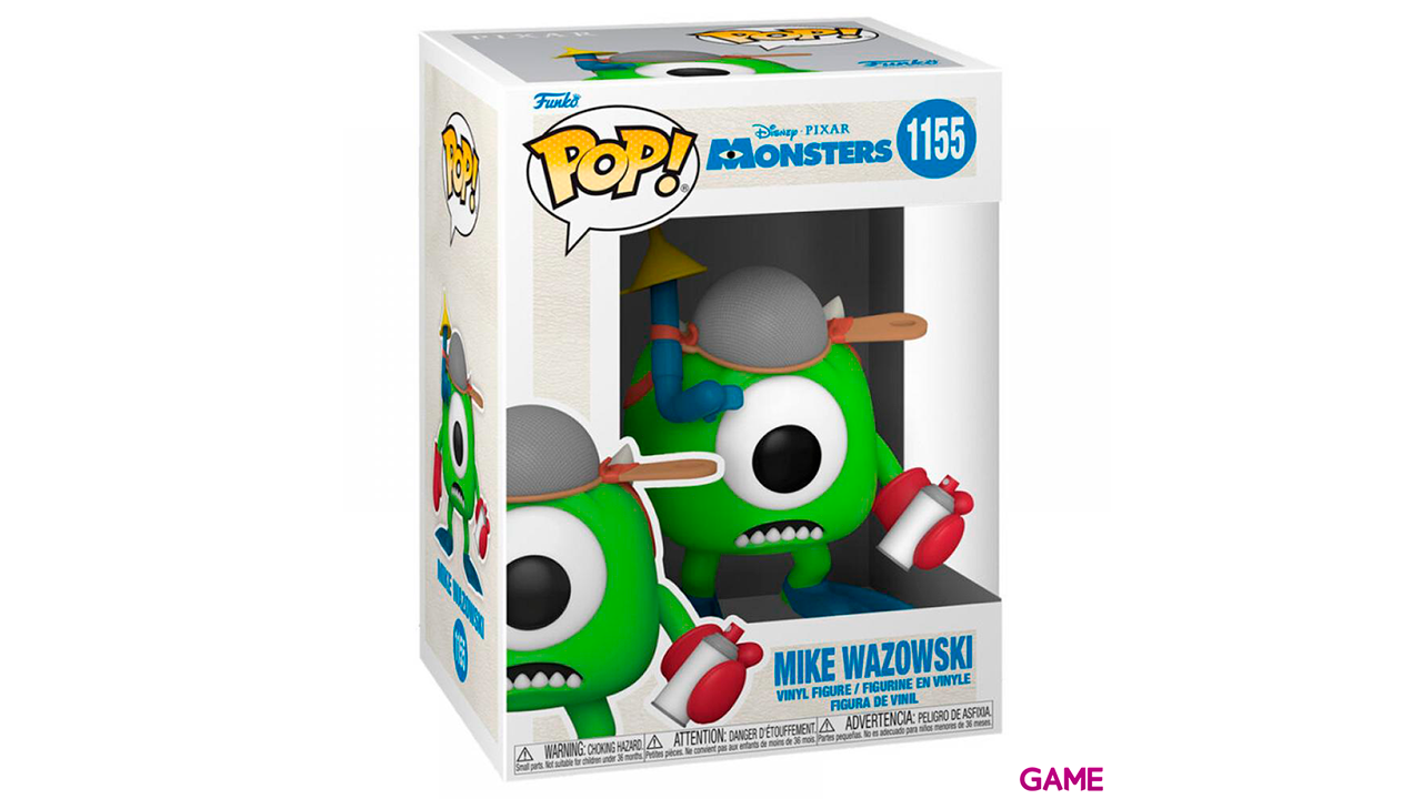 Figura POP Monstruos S.A. 20 Aniversario: Mike con Guantes-0