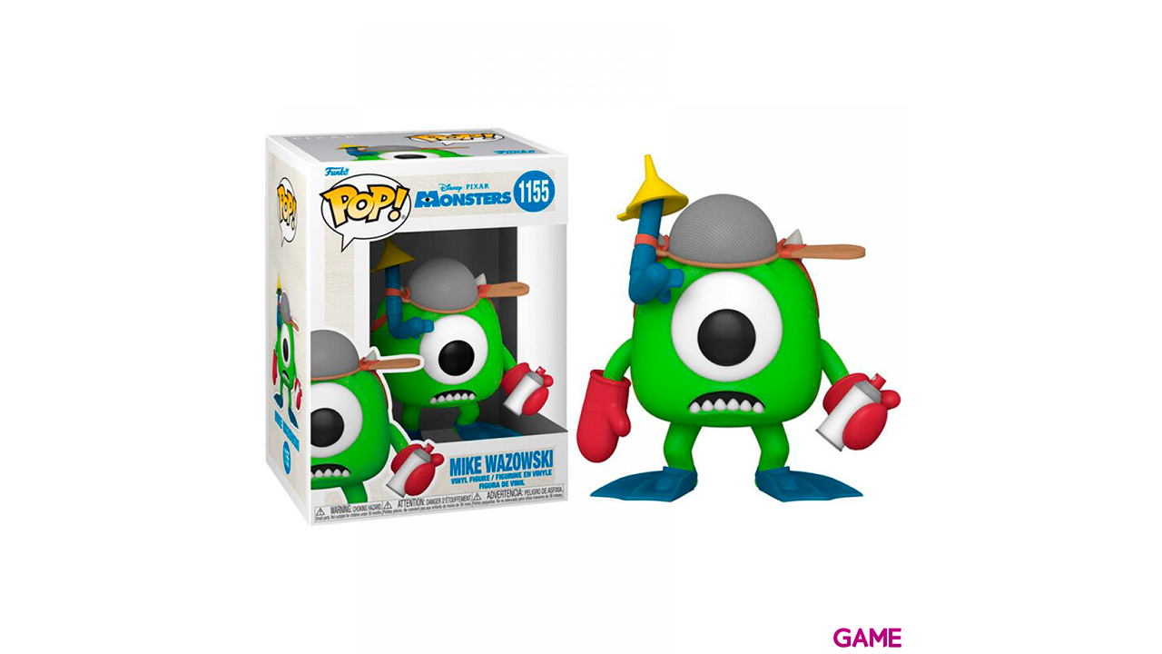 Figura POP Monstruos S.A. 20 Aniversario: Mike con Guantes-1