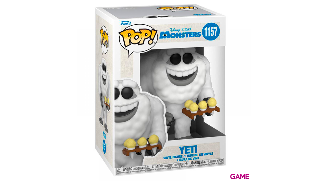 Figura POP Monstruos S.A. 20 Aniversario: Yeti-1