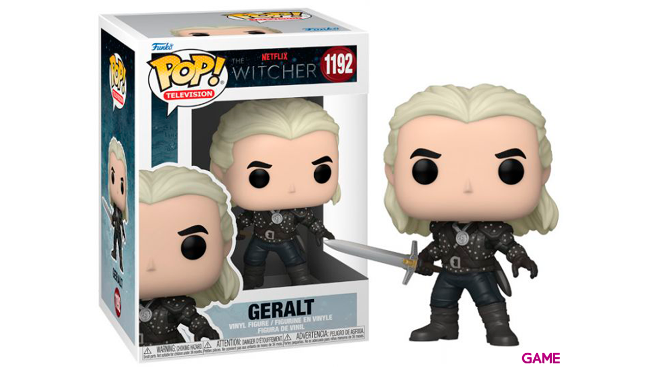 Figura POP The Witcher Serie: Geralt-0