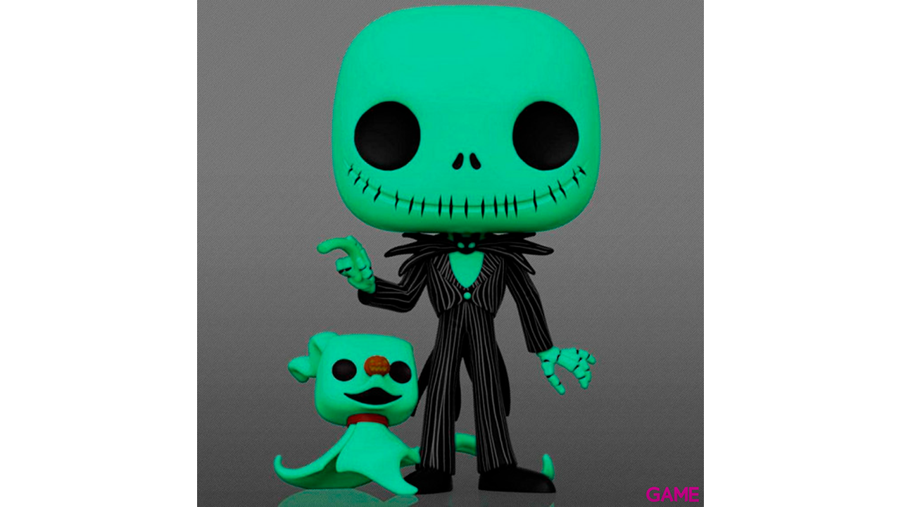 Figura POP Pesadilla Antes de Navidad: Jack con Zero 10