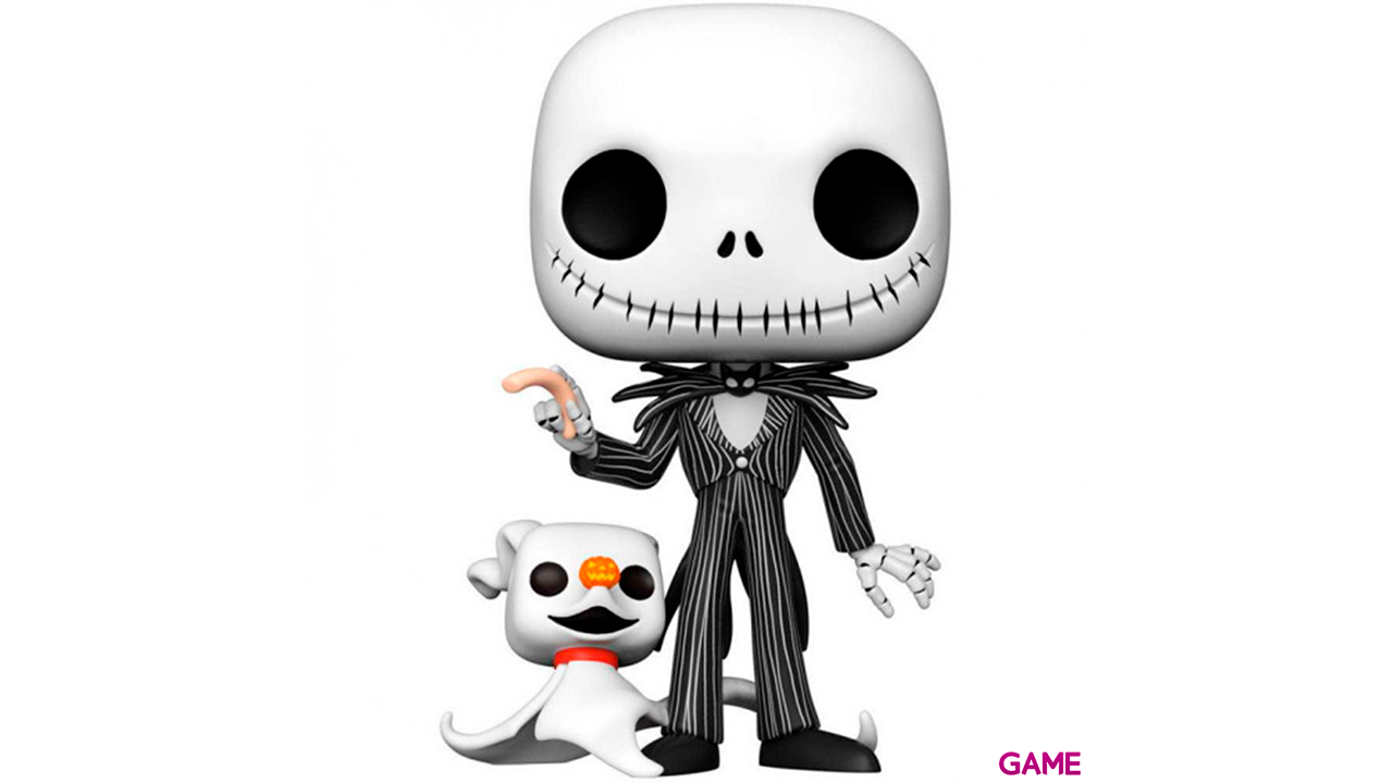 Figura POP Pesadilla Antes de Navidad: Jack con Zero 10