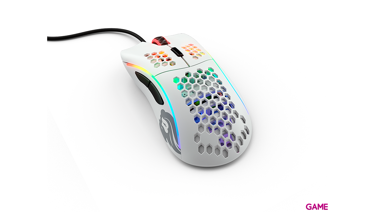 Glorious PC Gaming Race Model D Blanco - Raton Gaming-4