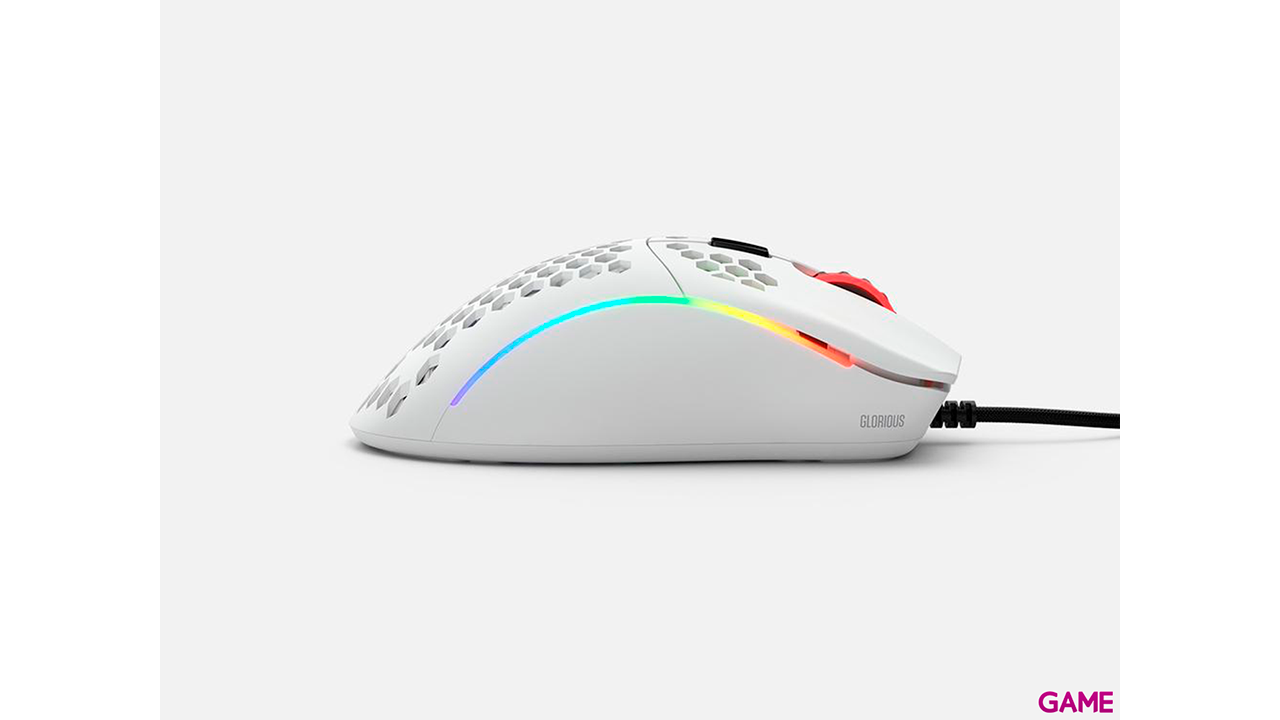 Glorious PC Gaming Race Model D- Blanco - Raton Gaming-1