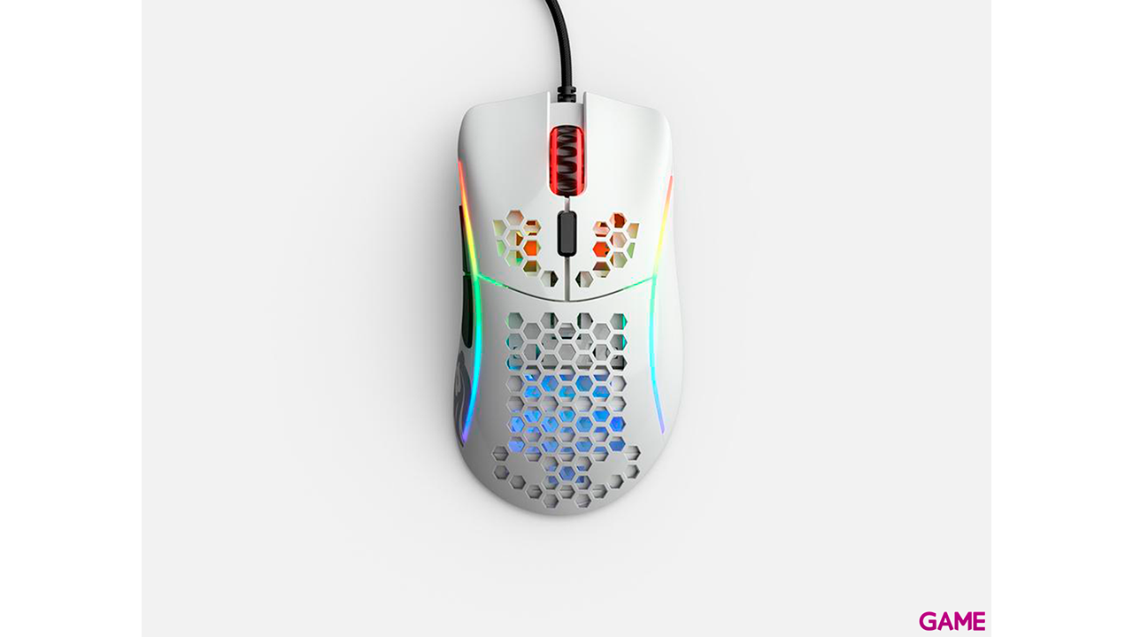 Glorious PC Gaming Race Model D- Brillo -  Blanco - Raton Gaming-2