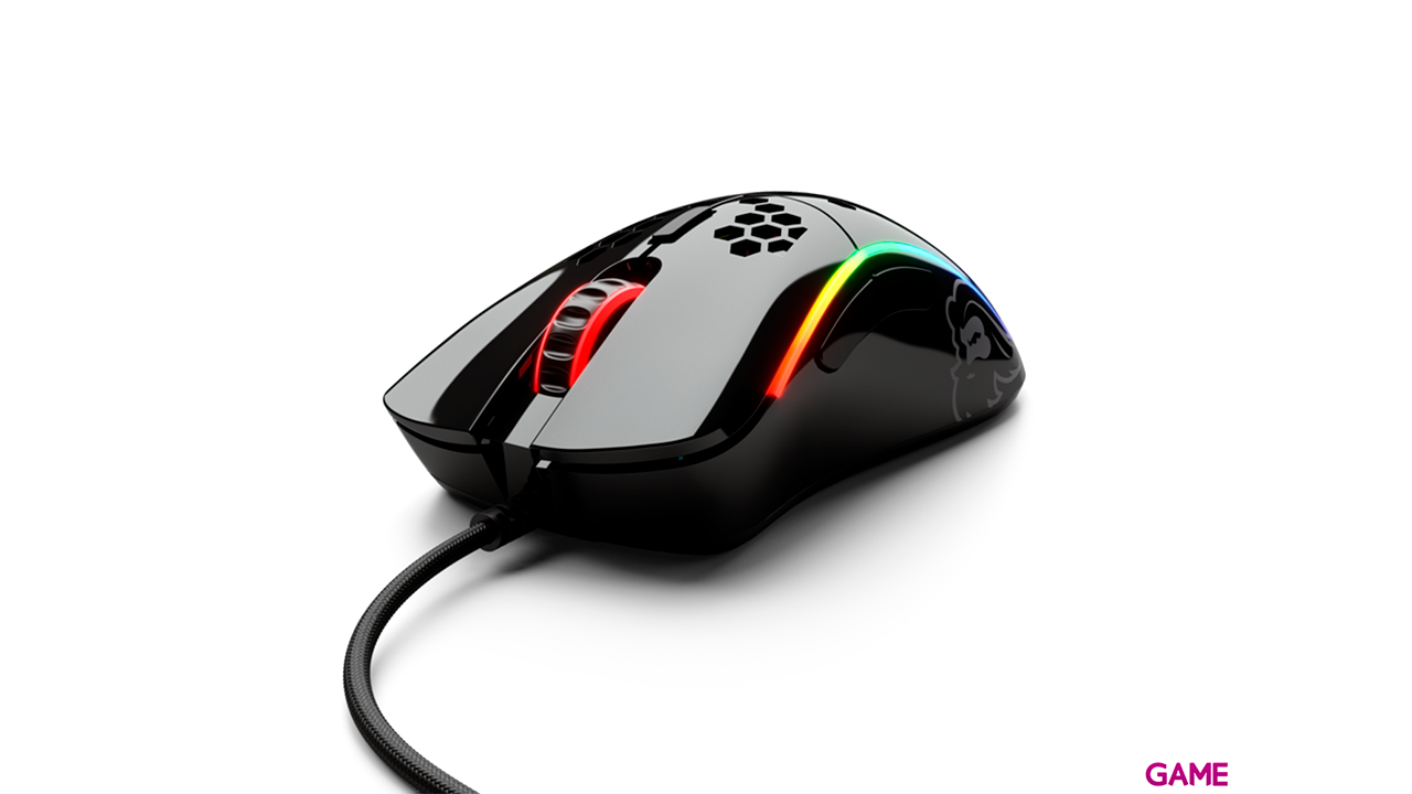 Glorious PC Gaming Race Model D- Brillo -  Negro - Raton Gaming-0