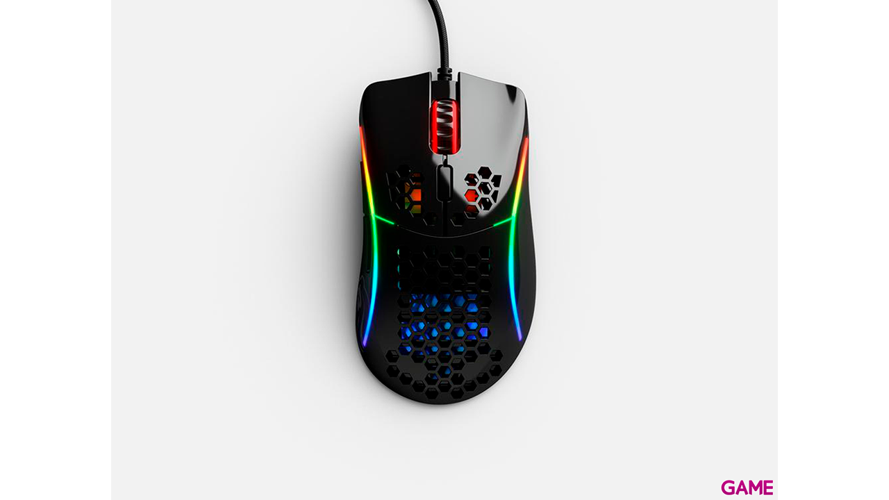 Glorious PC Gaming Race Model D- Brillo -  Negro - Raton Gaming-1