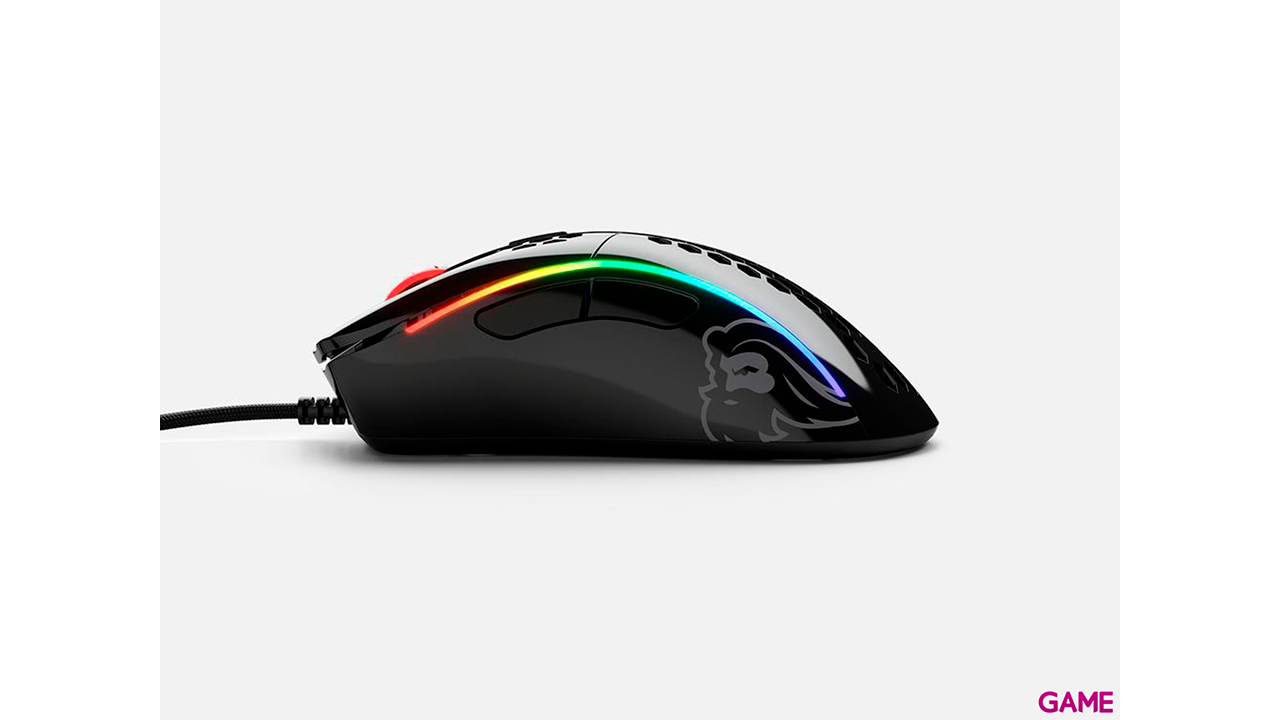 Glorious PC Gaming Race Model D- Brillo -  Negro - Raton Gaming-3
