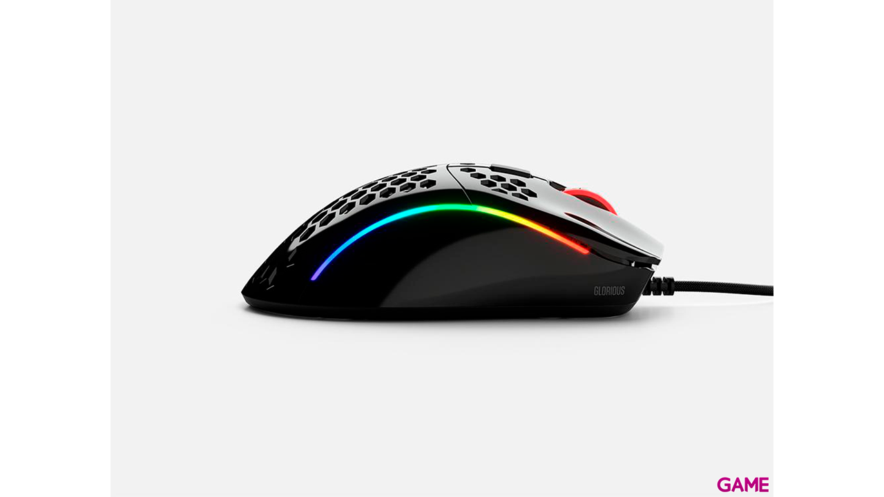 Glorious PC Gaming Race Model D- Brillo -  Negro - Raton Gaming-4