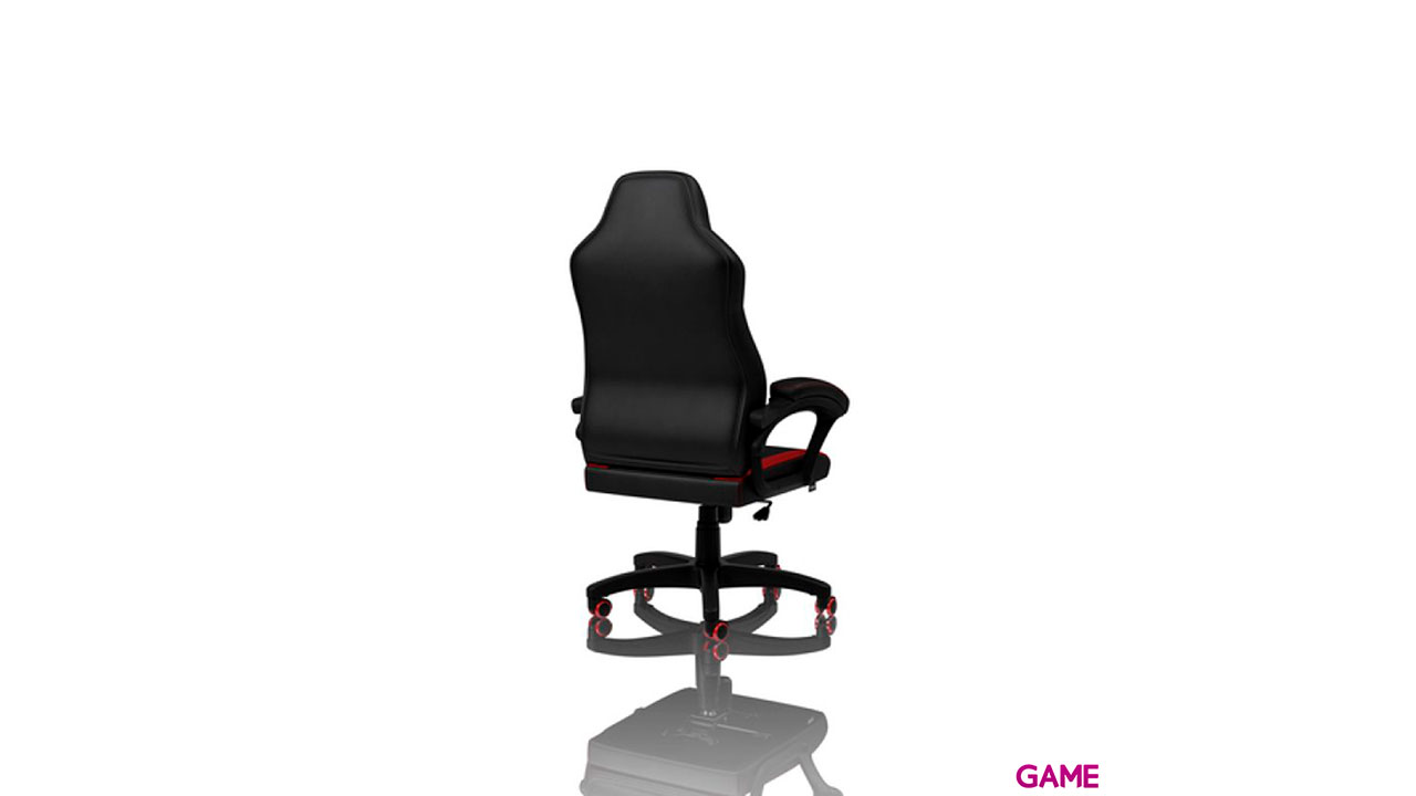 Nitro Concepts C100 Gaming Negro - Roja - Silla Gaming-2