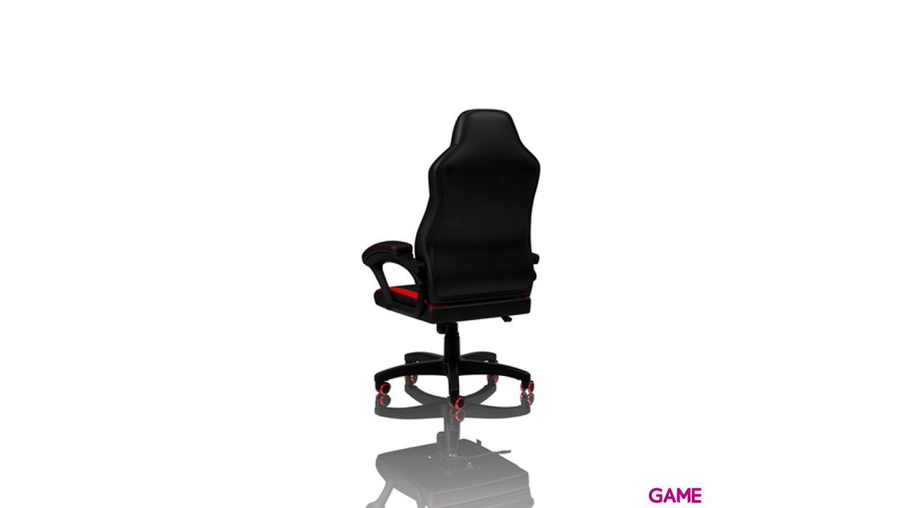 Nitro Concepts C100 Gaming Negro - Roja - Silla Gaming-3