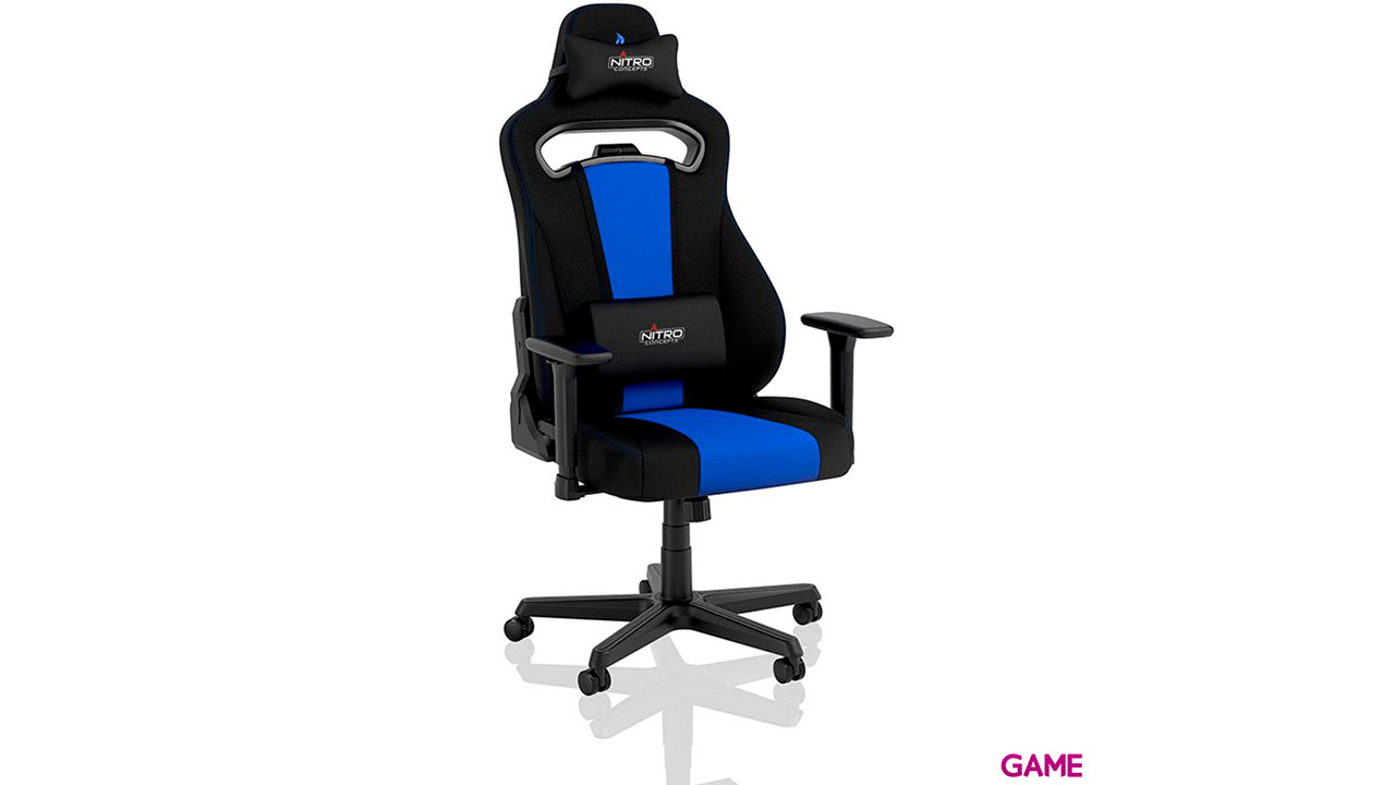 Nitro Concepts E250 Gaming Negra - Azul - Silla Gaming-0