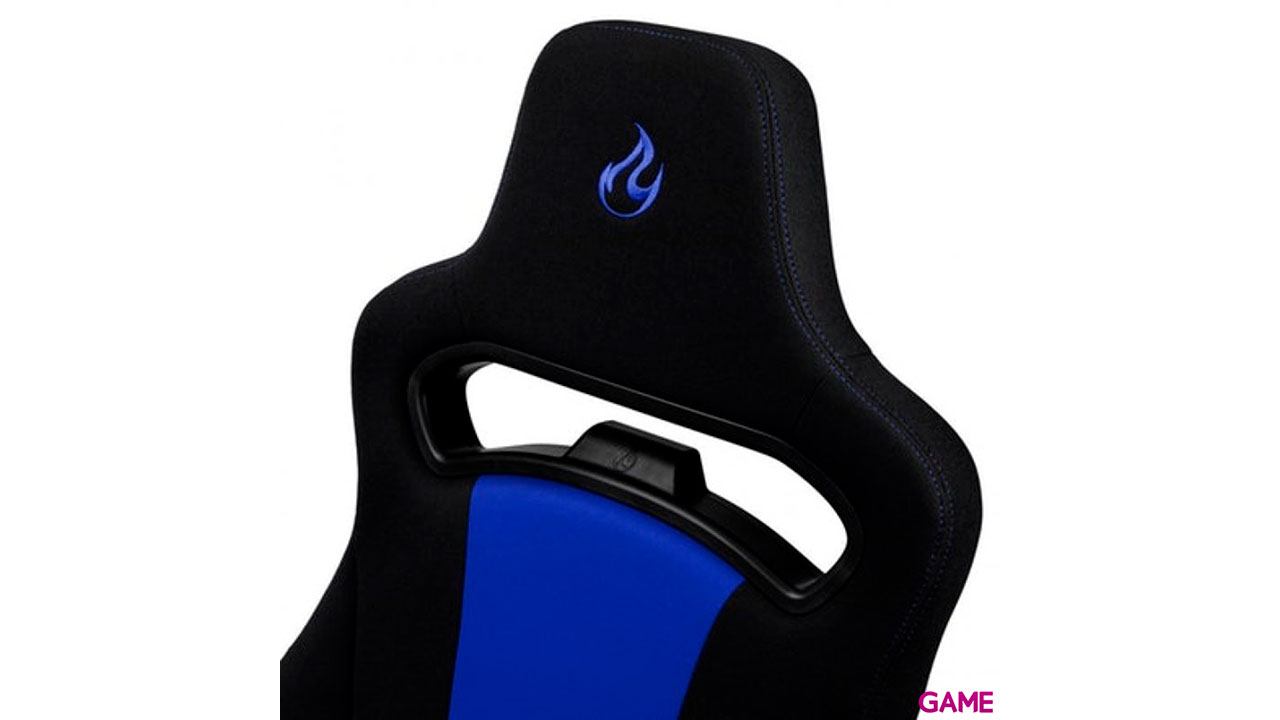 Nitro Concepts E250 Gaming Negra - Azul - Silla Gaming-5