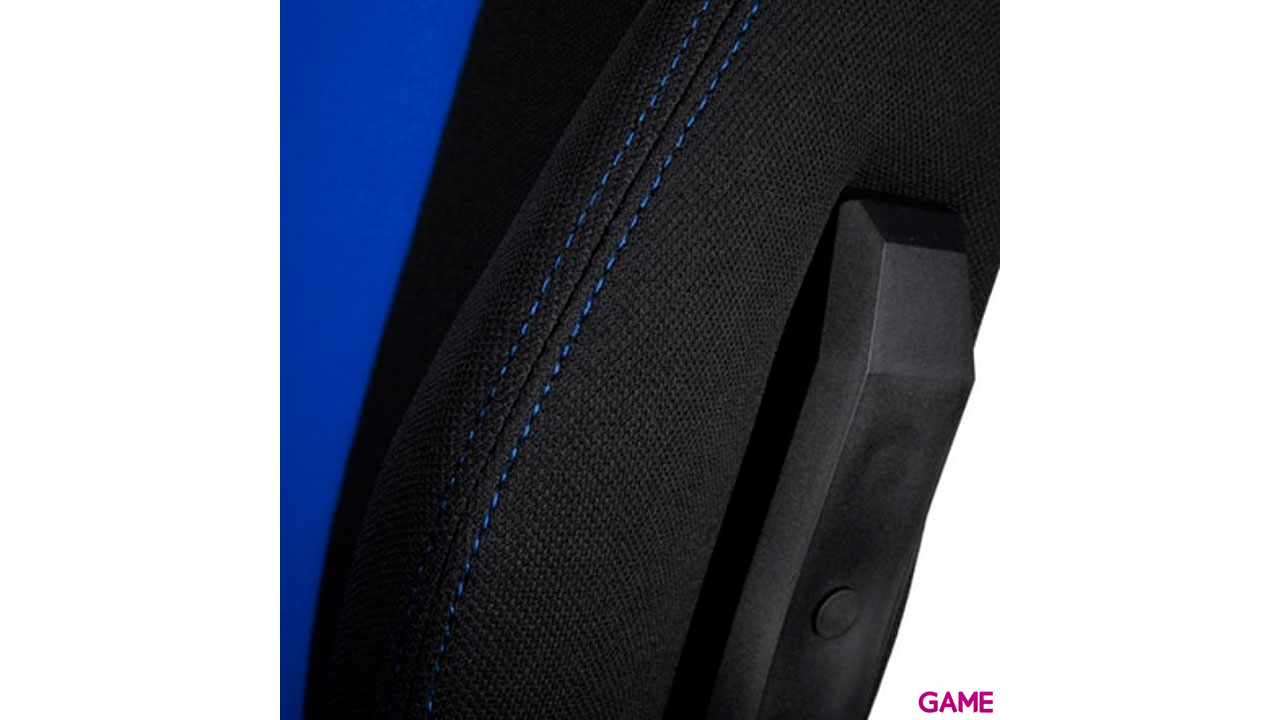 Nitro Concepts E250 Gaming Negra - Azul - Silla Gaming-6