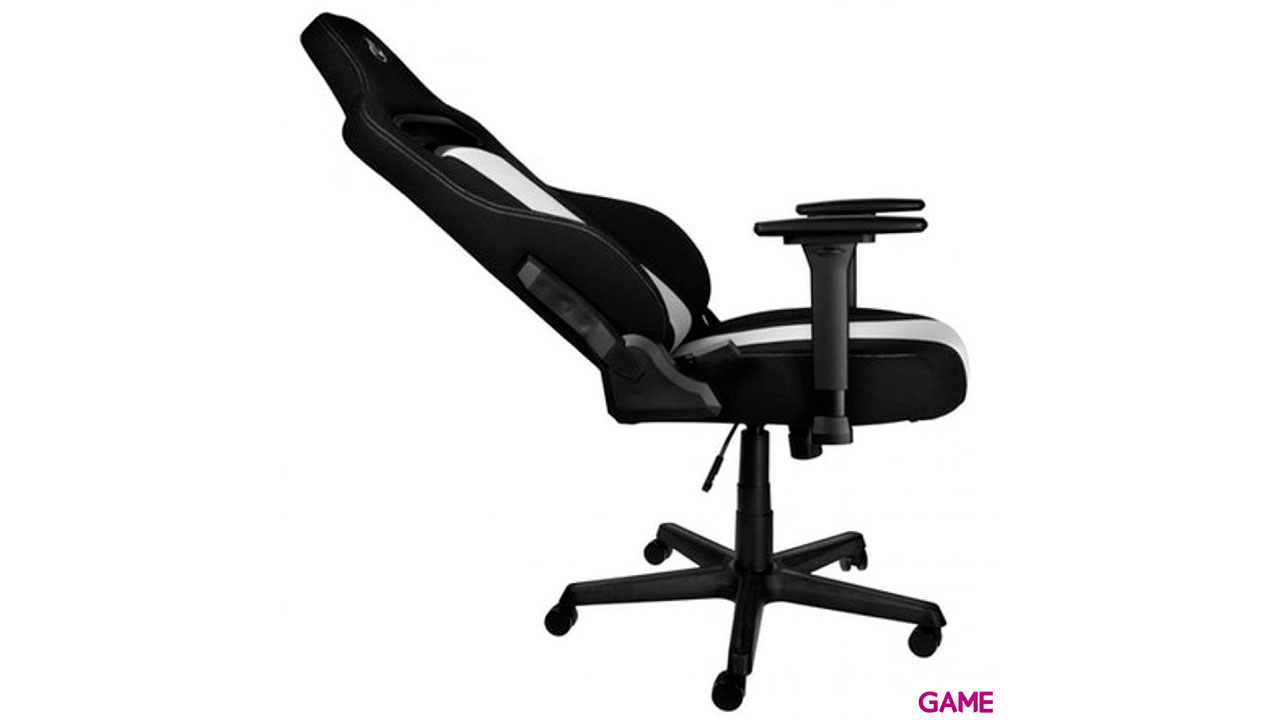 Nitro Concepts E250 Gaming Negra - Blanca - Silla Gaming-4