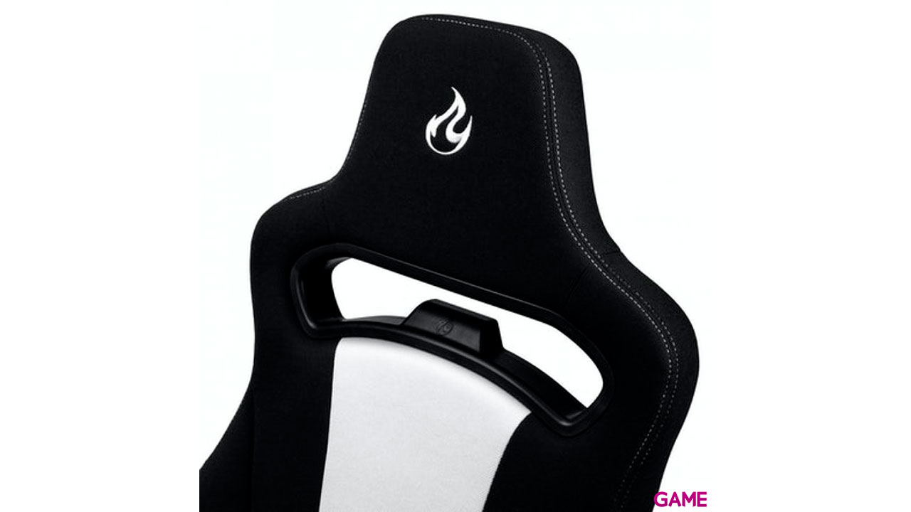 Nitro Concepts E250 Gaming Negra - Blanca - Silla Gaming-6