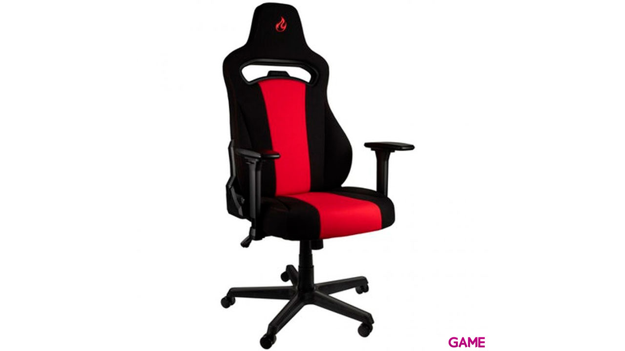 Nitro Concepts E250 Gaming Negra - Roja - Silla Gaming-2
