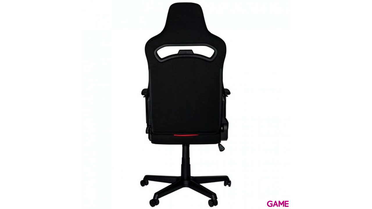 Nitro Concepts E250 Gaming Negra - Roja - Silla Gaming-5