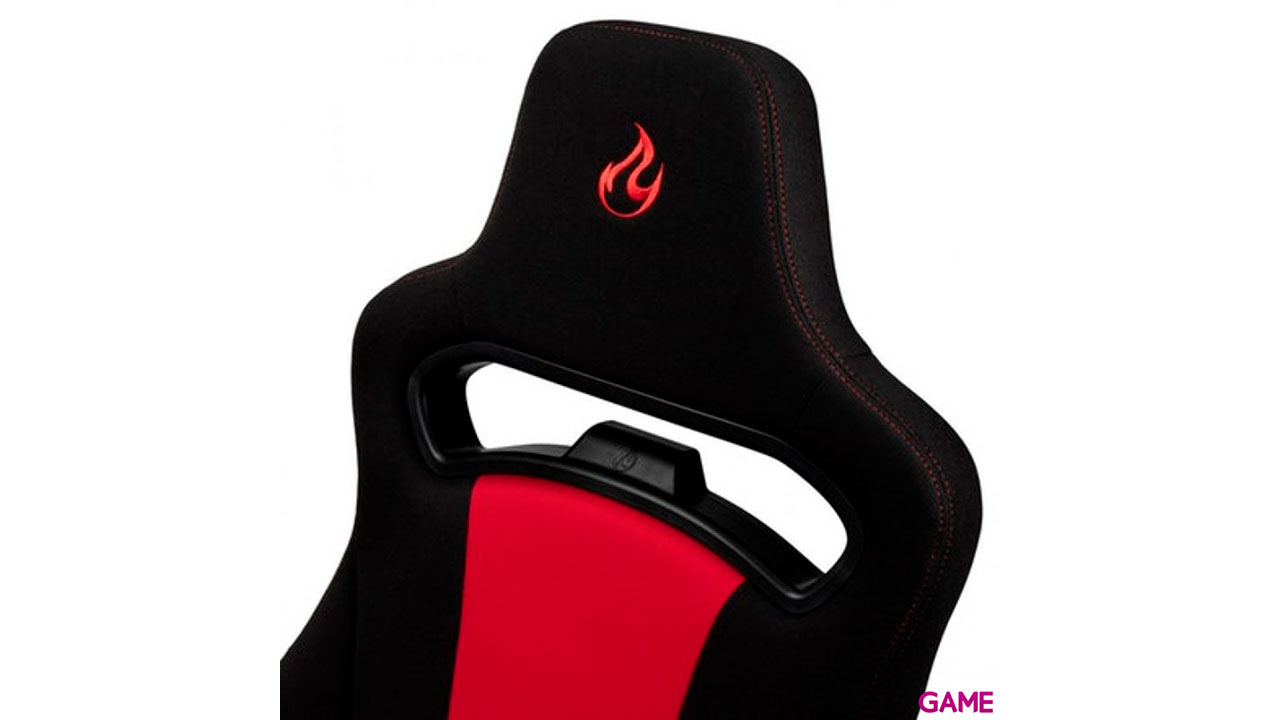 Nitro Concepts E250 Gaming Negra - Roja - Silla Gaming-6