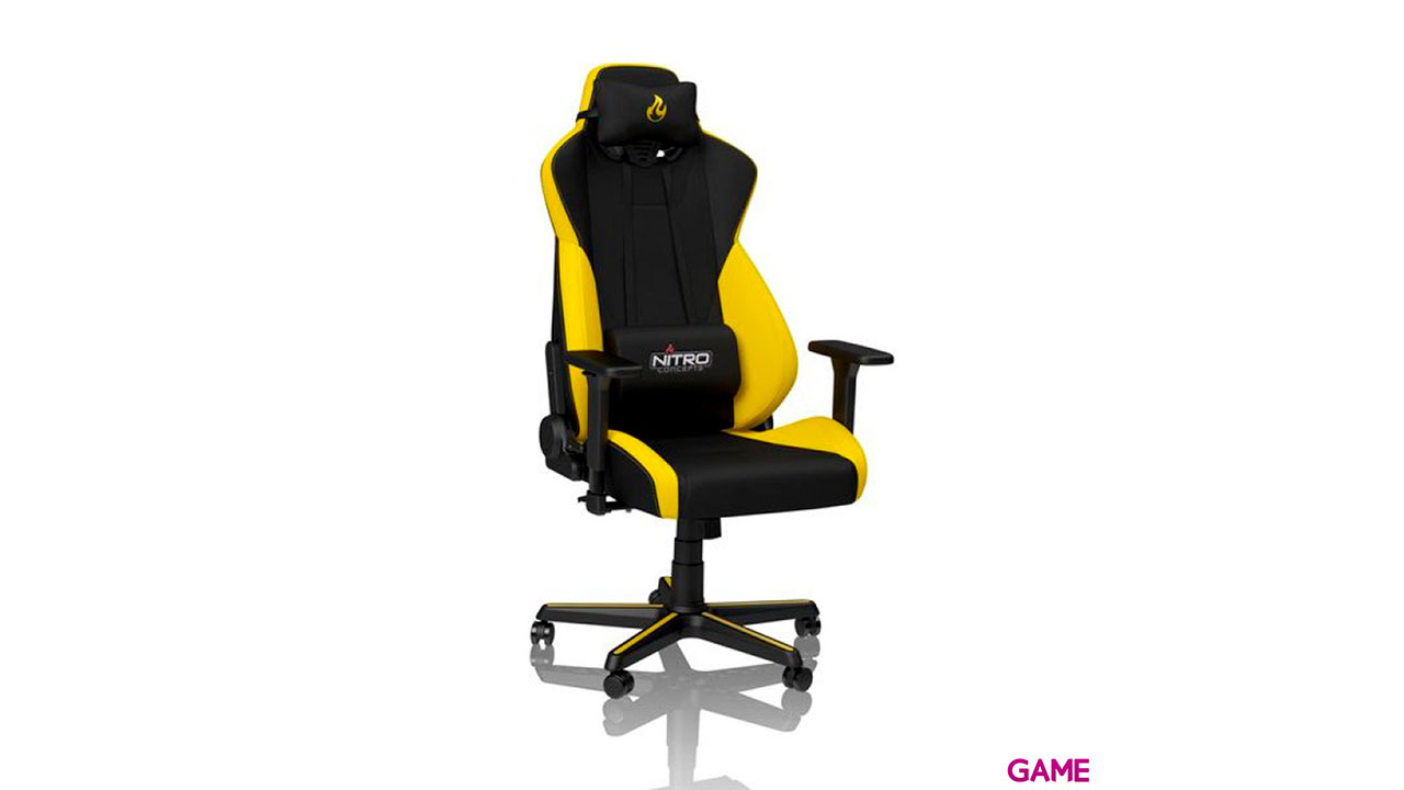 Nitro Concepts S300 Gaming Astral Amarilla - Silla Gaming-0