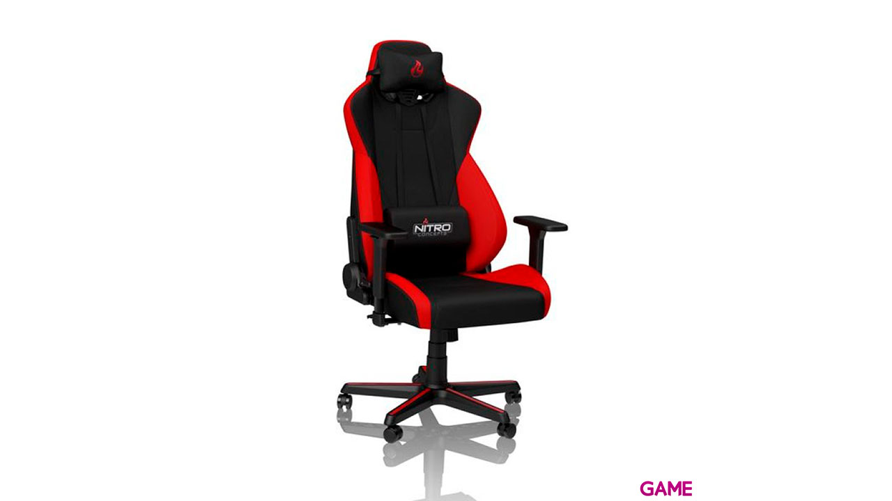 Nitro Concepts S300 Gaming Inferno Red - Silla Gaming-0