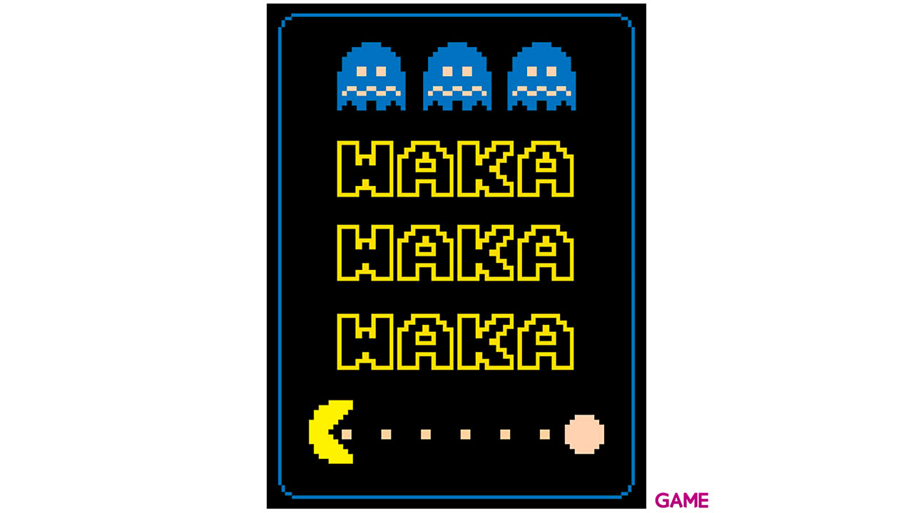 Lienzo 30x40 Pac-Man: Waka Waka Waka-0