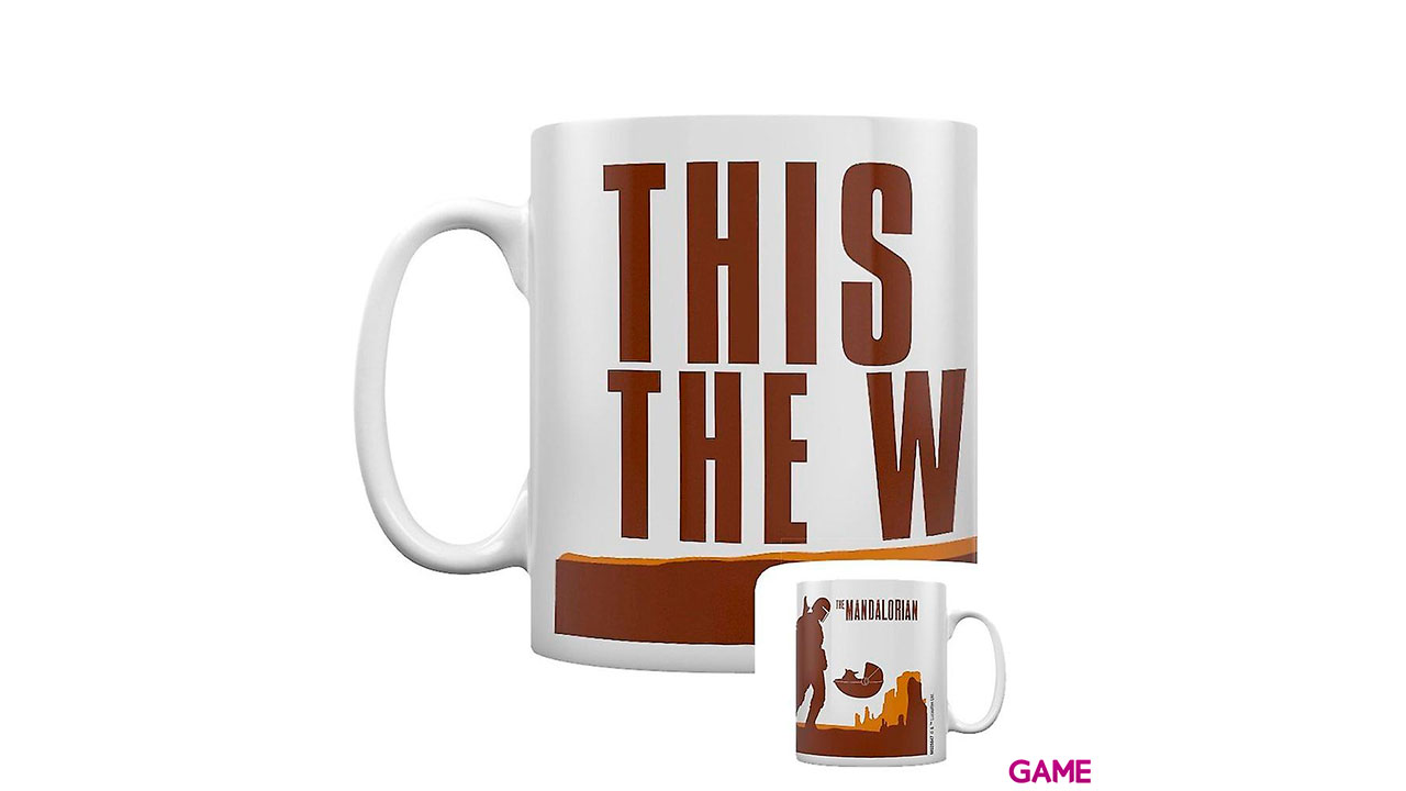 Taza Star Wars The Mandalorian: This is the Way 320ml-1