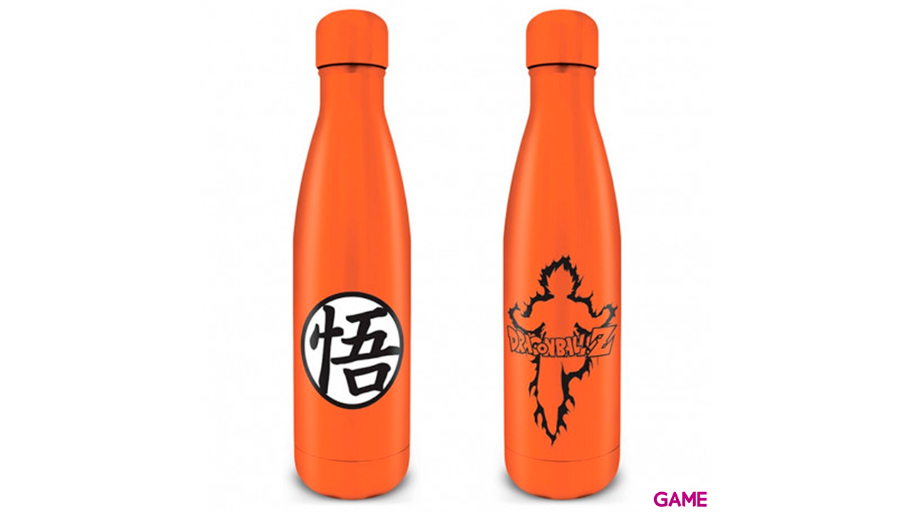 Botella Metal Dragon Ball Goku Kanji-1