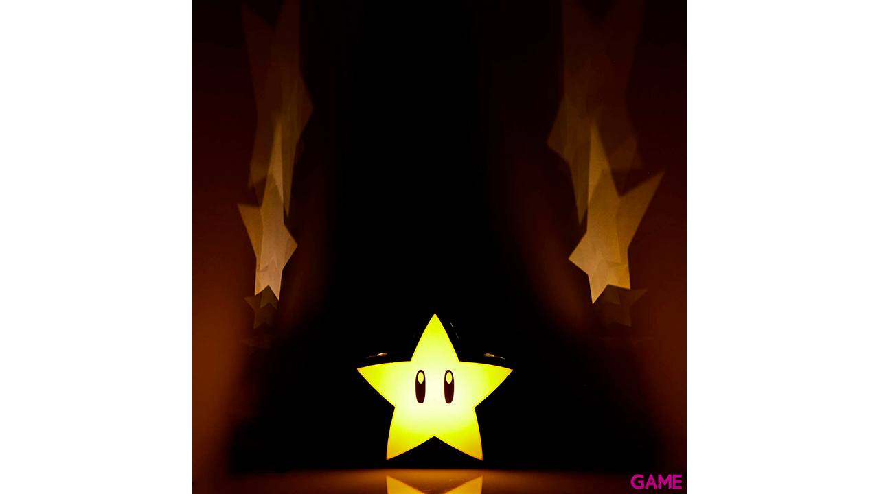 Lámpara Super Mario: Super Estrella-1