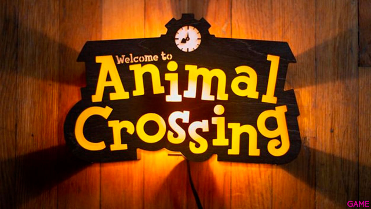 Lámpara Animal Crossing Logo-2