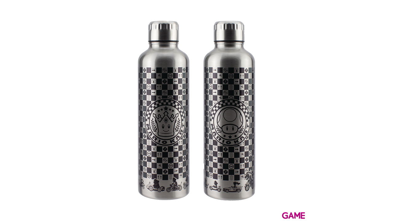 Botella metalica Mario Kart de 500 ml-0