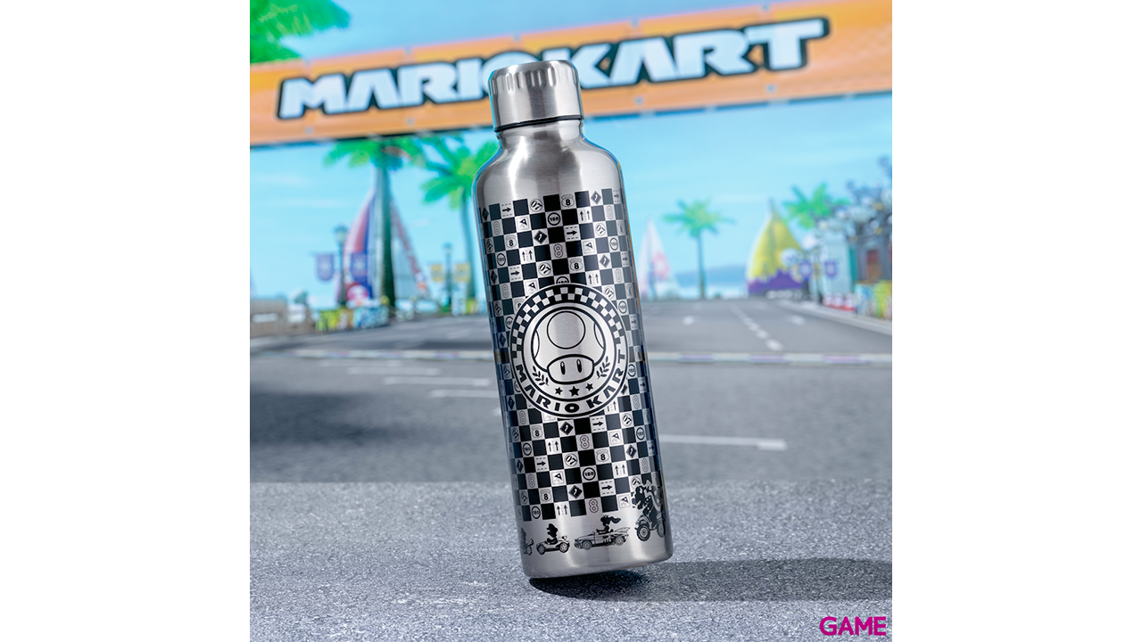 Botella metalica Mario Kart de 500 ml-2