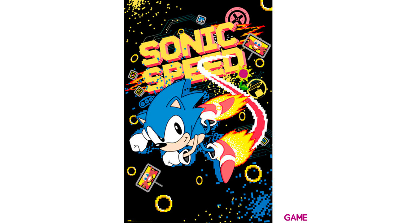 Poster Sonic Speed-0
