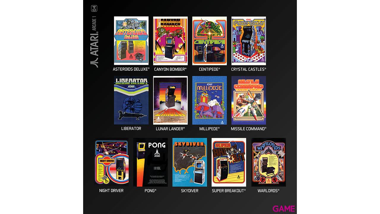 Cartucho Evercade Atari Arcade Cartridge 1-5