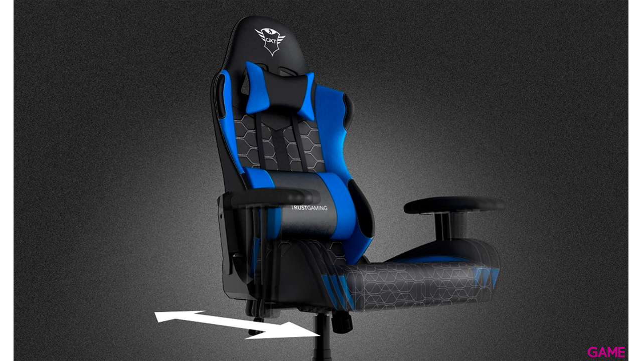 Trust - GXT708B RESTO - Azul- Silla Gaming-2