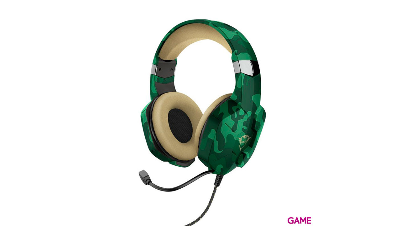 Trust - GXT323C CARUS -JUNGLE CAMO- Auriculares Gaming-0